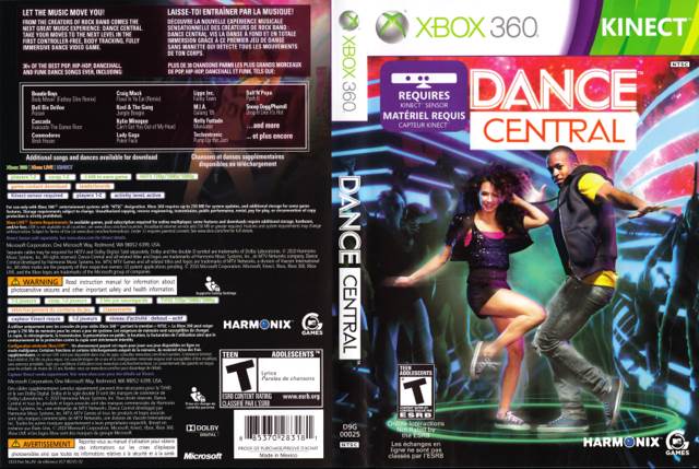Dance Central - Microsoft Xbox 360 (MTV Games - 2) video game collectible [Barcode 885370227314] - Main Image 2