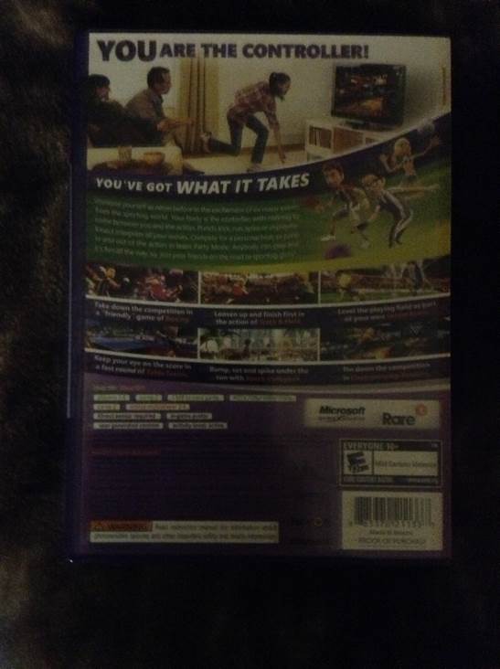 Kinect Sports - Microsoft Xbox 360 (Microsoft Game Studios - 4) video game collectible [Barcode 885370211337] - Main Image 2