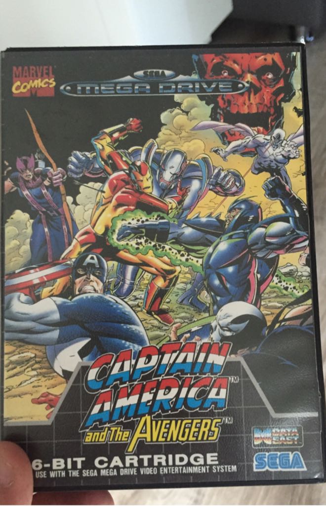 Captain America And The Avengers - Sega Megadrive video game collectible - Main Image 1