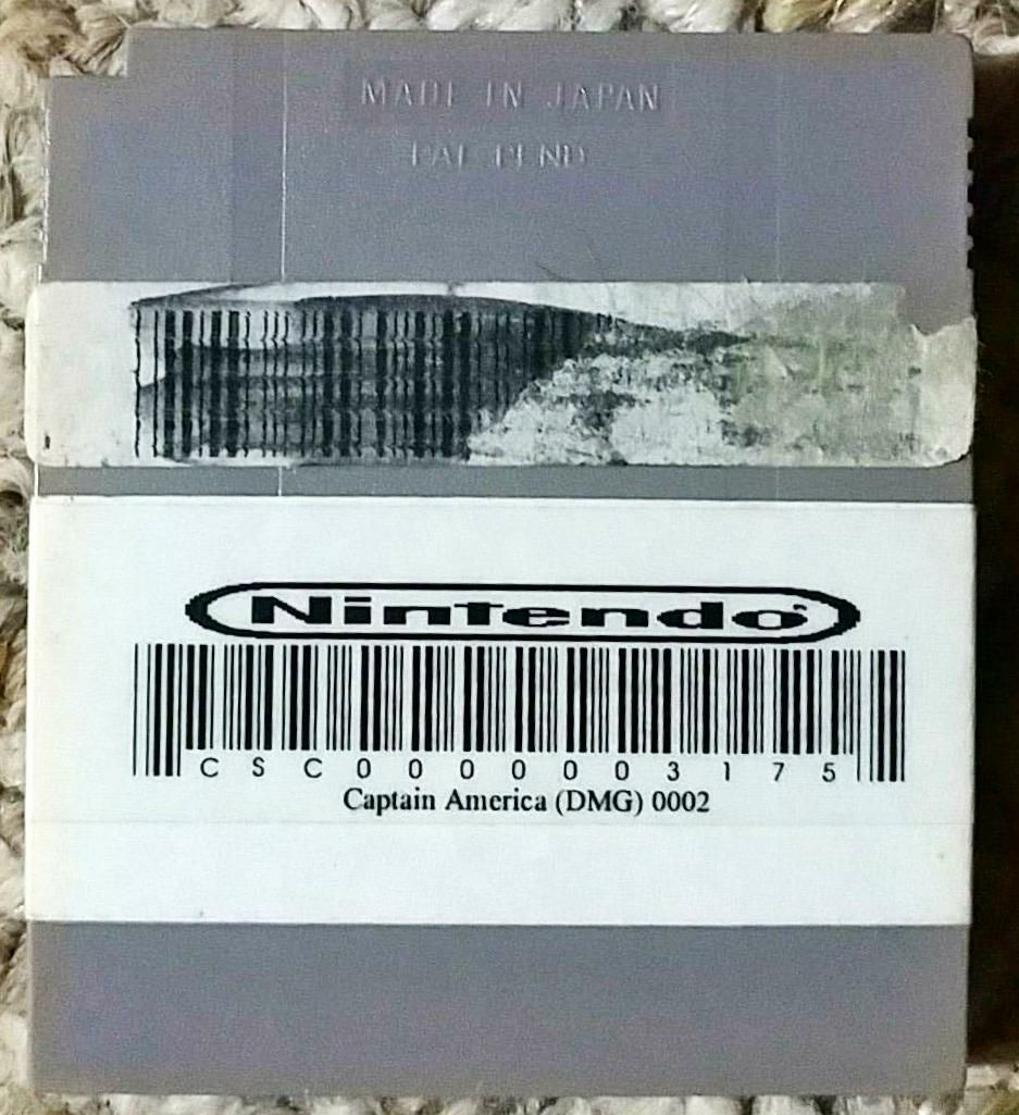 Captain America And The Avengers - Nintendo Game Boy video game collectible - Main Image 2