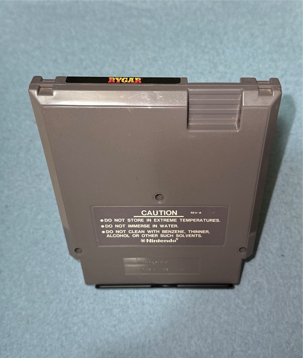 Rygar - Nintendo Entertainment System (NES) (1) video game collectible - Main Image 4
