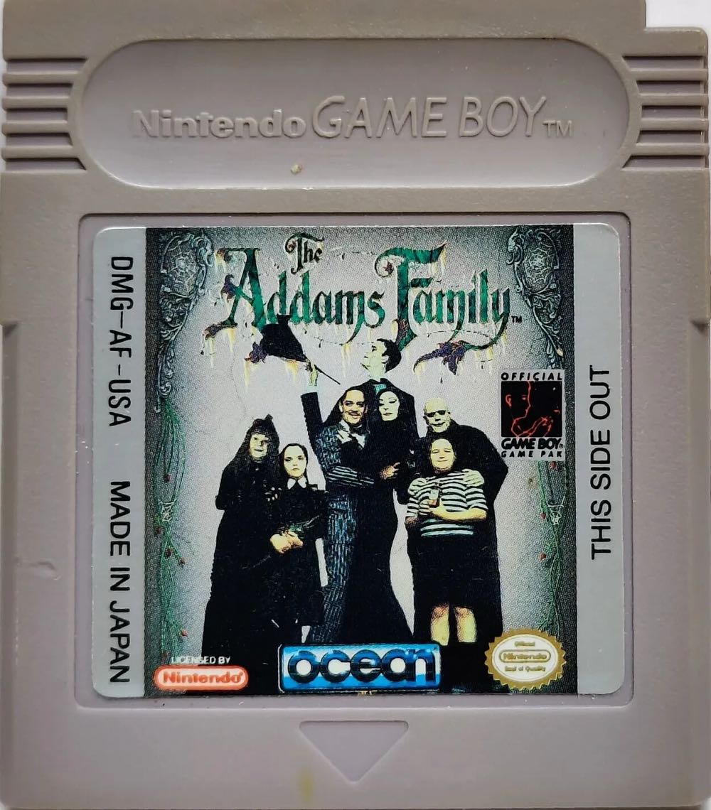 The Addams Family - Nintendo Game Boy (Ocean - 1) video game collectible [Barcode 5013156610059] - Main Image 3