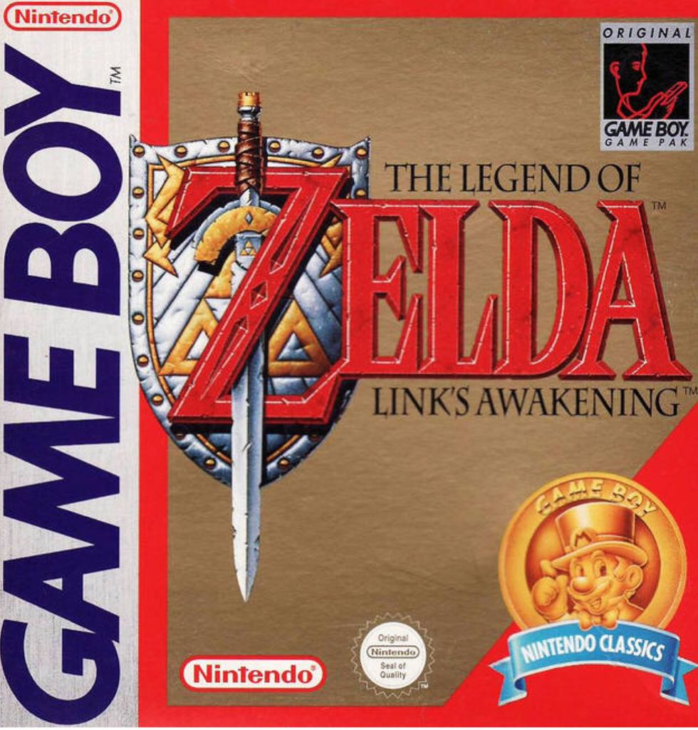 The Legend Of Zelda : Links Awakening - Nintendo Game Boy video game collectible - Main Image 1