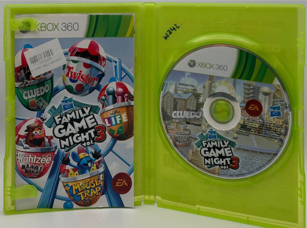 Hasbro Family Game Night 3 - Microsoft Xbox 360 (Electronic Arts - 1-4) video game collectible [Barcode 5030930092214] - Main Image 4