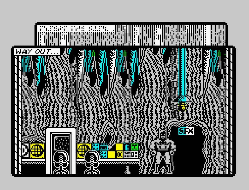 Batman The Caped Crusader - Sinclair ZX Spectrum (Ocean) video game collectible - Main Image 2