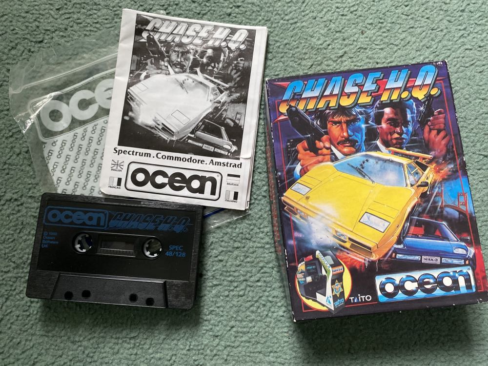 Chase HQ - Sinclair ZX Spectrum (Ocean) video game collectible - Main Image 3
