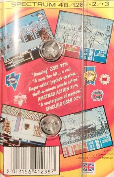 Operation Thunderbolt - Sinclair ZX Spectrum (Hit Squad - 1-2) video game collectible [Barcode 5013156412387] - Main Image 2