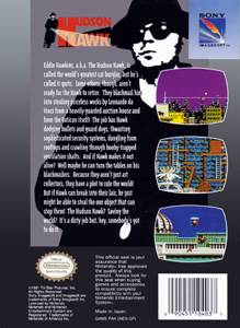 Hudson Hawk - Nintendo Entertainment System (NES) (Sony Imagesoft - 1) video game collectible [Barcode 090451104037] - Main Image 2