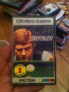 Steve Davis Snooker - Sinclair ZX Spectrum video game collectible [Barcode 5012323010142] - Main Image 1
