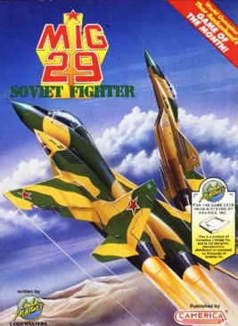 Mig 29 Soviet Fighter - Nintendo Entertainment System (NES) (Camerica - 1) video game collectible - Main Image 1