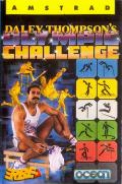 Daley Thompsons Olympic Challenge - Amstrad CPC (Hit Squad) video game collectible [Barcode 5013156411311] - Main Image 1