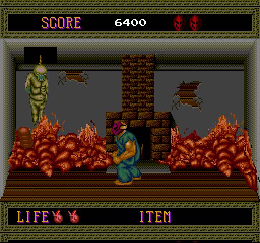 Splatterhouse - NEC TurboGrafx-16 (Namco - 1) video game collectible [Barcode 4988658890043] - Main Image 2