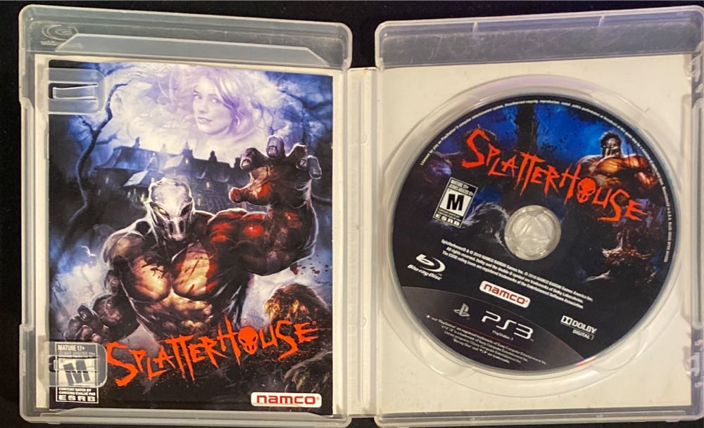Splatterhouse - Sony PlayStation 3 (PS3) (Namco Bandai - 1) video game collectible [Barcode 722674110204] - Main Image 3