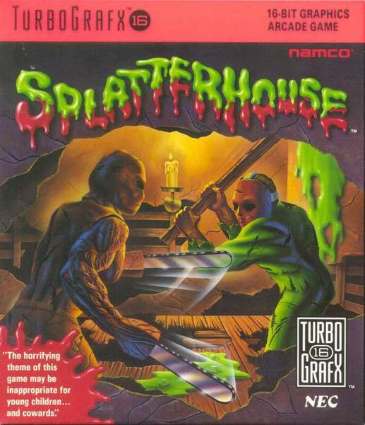 Splatterhouse - NEC TurboGrafx-16 video game collectible - Main Image 1