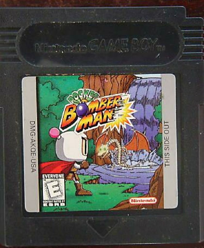 Pocket Bomberman - Nintendo Game Boy (Hudson Soft Nintendo - 1) video game collectible - Main Image 2