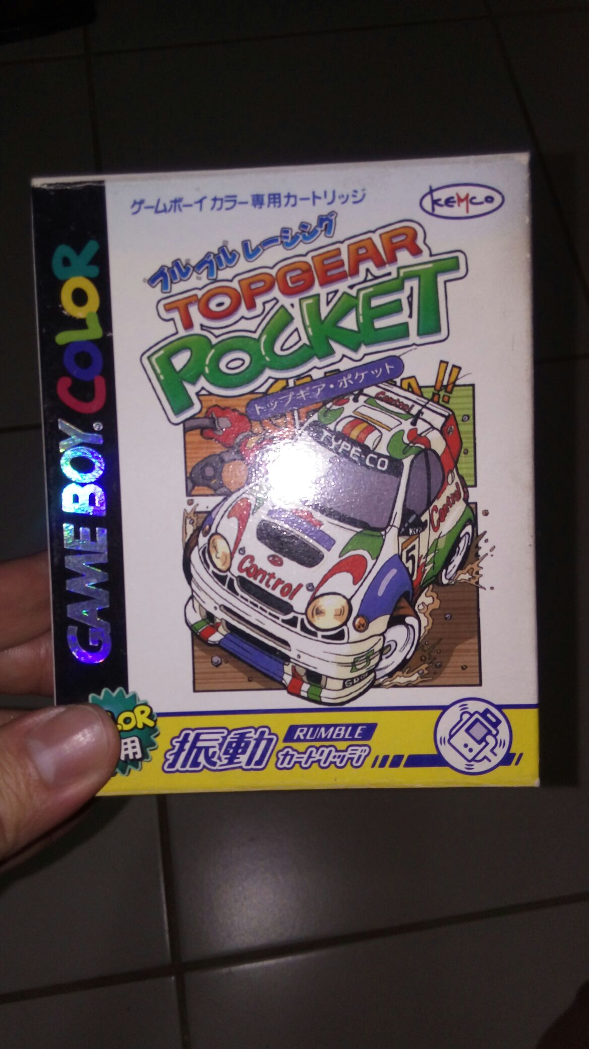 Top Gear Pocket - Nintendo Game Boy Advance (GBA) video game collectible - Main Image 1