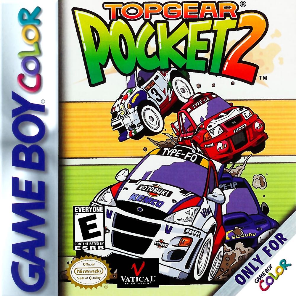 Top Gear Pocket 2 - Nintendo Game Boy Color (Vatical Entertainment) video game collectible [Barcode 681313062451] - Main Image 4