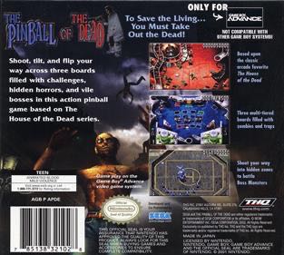 The Pinball Of The Dead - Nintendo Super NES Classic (THQ) video game collectible - Main Image 2