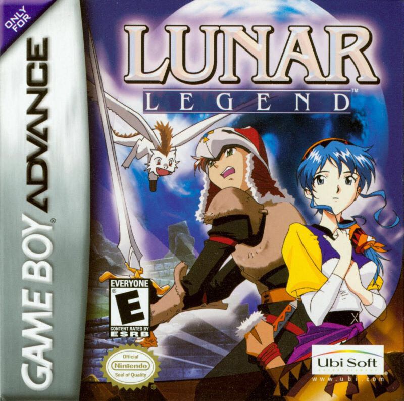 Lunar Legend - Nintendo Game Boy Advance (GBA) (Ubisoft - 1) video game collectible - Main Image 1