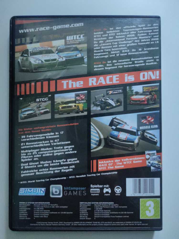Race On - PC (bitComposer Games) video game collectible [Barcode 4014658406011] - Main Image 2