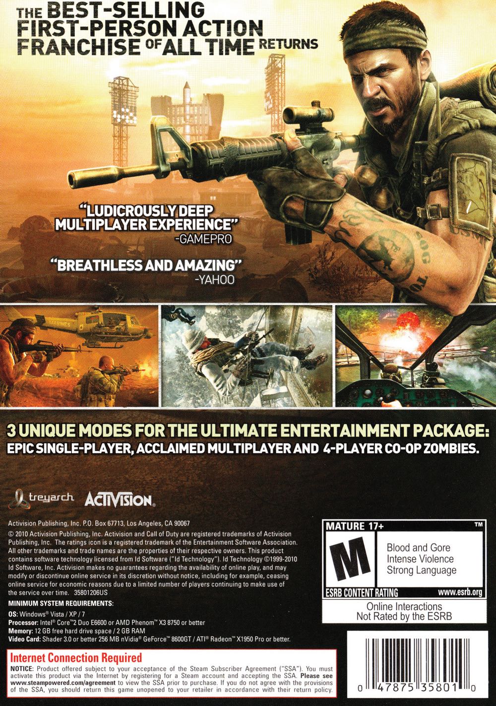 Call of Duty: Black Ops - Valve Steam (Activison - 1-18) video game collectible - Main Image 2