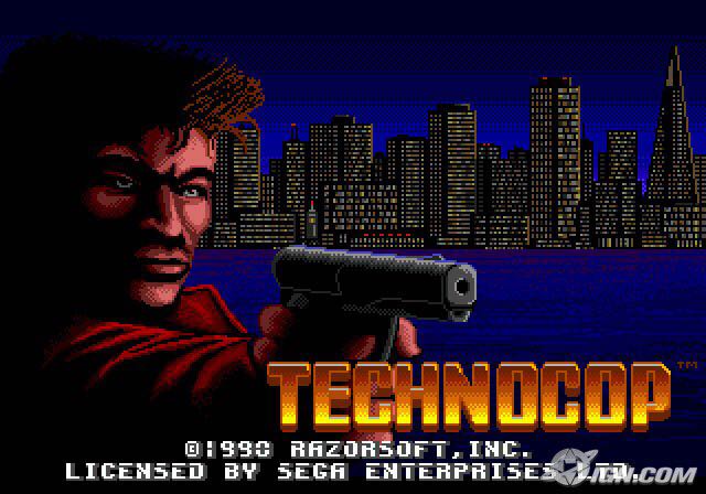 Technocop - Sega Genesis (Mega Drive) video game collectible - Main Image 2