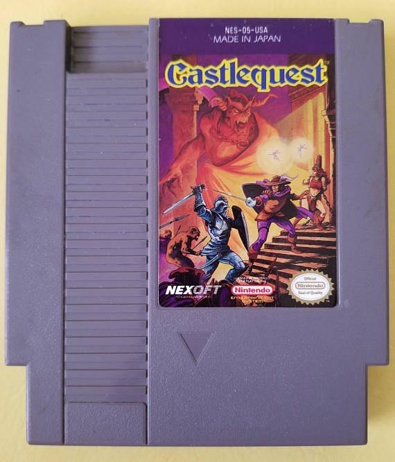 Castlequest - Nintendo Entertainment System (NES) video game collectible - Main Image 3