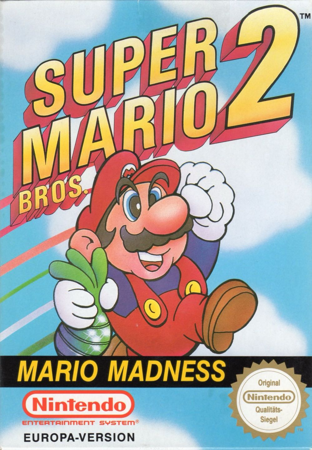 Super Mario Bros. 2 - Nintendo Entertainment System (NES) (Nintendo - 1) video game collectible [Barcode 0045496630386] - Main Image 3