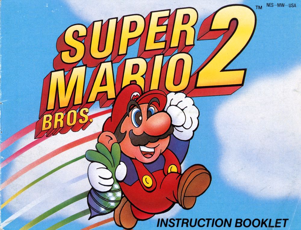 Super Mario Bros. 2 - Nintendo Entertainment System (NES) (Nintendo - 1) video game collectible [Barcode 0045496630386] - Main Image 4