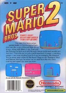 Super Mario Bros. 2 - Nintendo Entertainment System (NES) (Nintendo - 2) video game collectible [Barcode 074299061196] - Main Image 2
