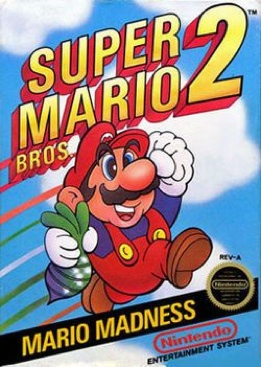 Super Mario Bros. 2 - Nintendo Wii Virtual Console video game collectible - Main Image 1