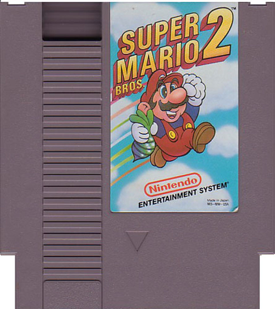 NES/Super Mario Bros 2 - Nintendo Entertainment System (NES) (Nintendo - 1) video game collectible - Main Image 3