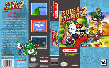 NES/Super Mario Bros 2 - Nintendo Entertainment System (NES) (Nintendo - 1) video game collectible - Main Image 4