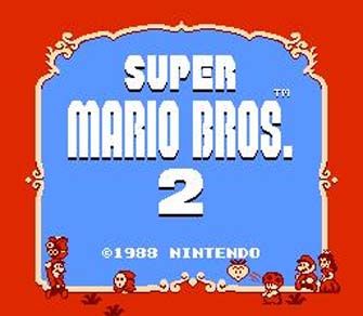 Super Mario Bros. 2 - Nintendo Wii U Virtual Console (Nintendo - 1) video game collectible - Main Image 1