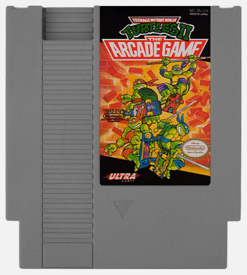 NES PC Teenage Mutant Ninja Turtles II: The Arcade Game - Nintendo Entertainment System (NES) (Ultra) video game collectible - Main Image 3