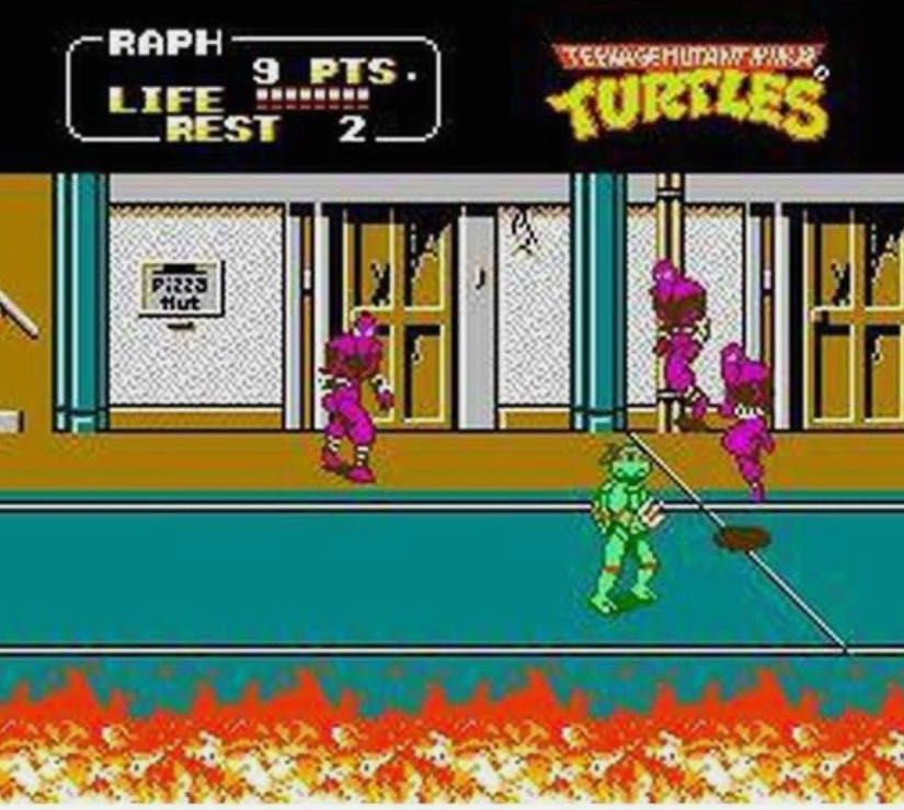 NES PC Teenage Mutant Ninja Turtles II: The Arcade Game - Nintendo Entertainment System (NES) (Ultra) video game collectible - Main Image 4