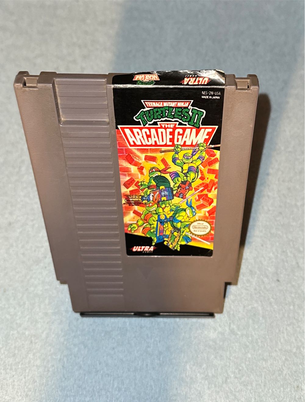 Teenage Mutant Ninja Turtles II: The Arcade Game - Nintendo Entertainment System (NES) (Ultra Games) video game collectible - Main Image 3