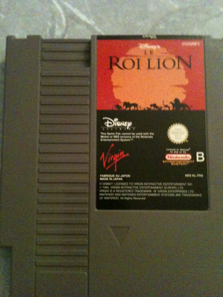 NES / Disney’s Le Roi Lion - Nintendo Entertainment System (NES) video game collectible - Main Image 1