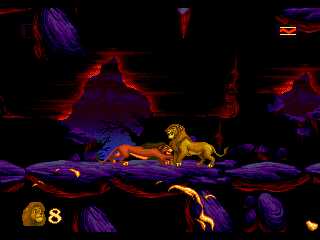 Disney’s Le Roi Lion - Sega Mega Drive (Virgin Interactive - 1) video game collectible - Main Image 4
