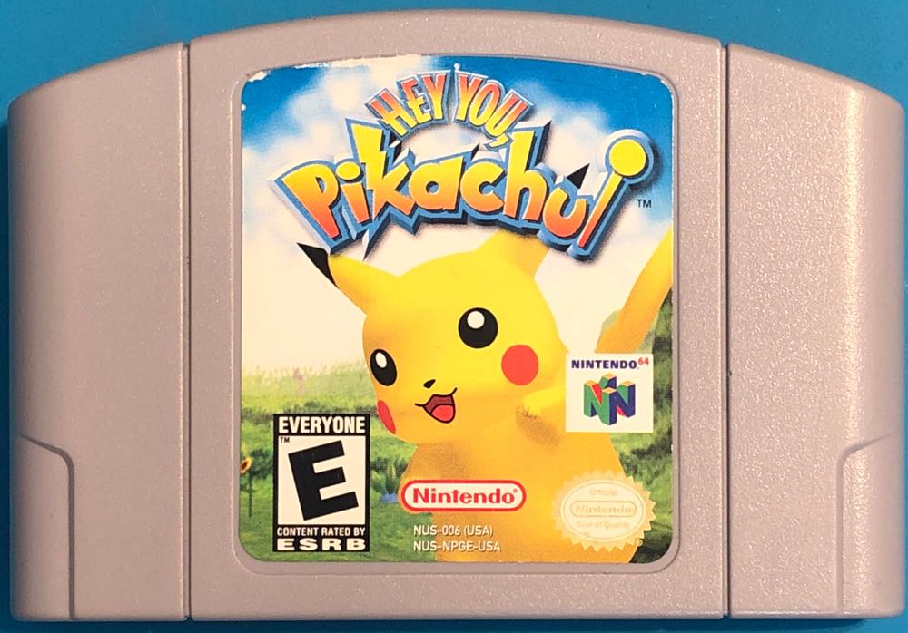 Hey You, Pikachu! - Nintendo 64 (N64) (Nintendo - 1) video game collectible - Main Image 2