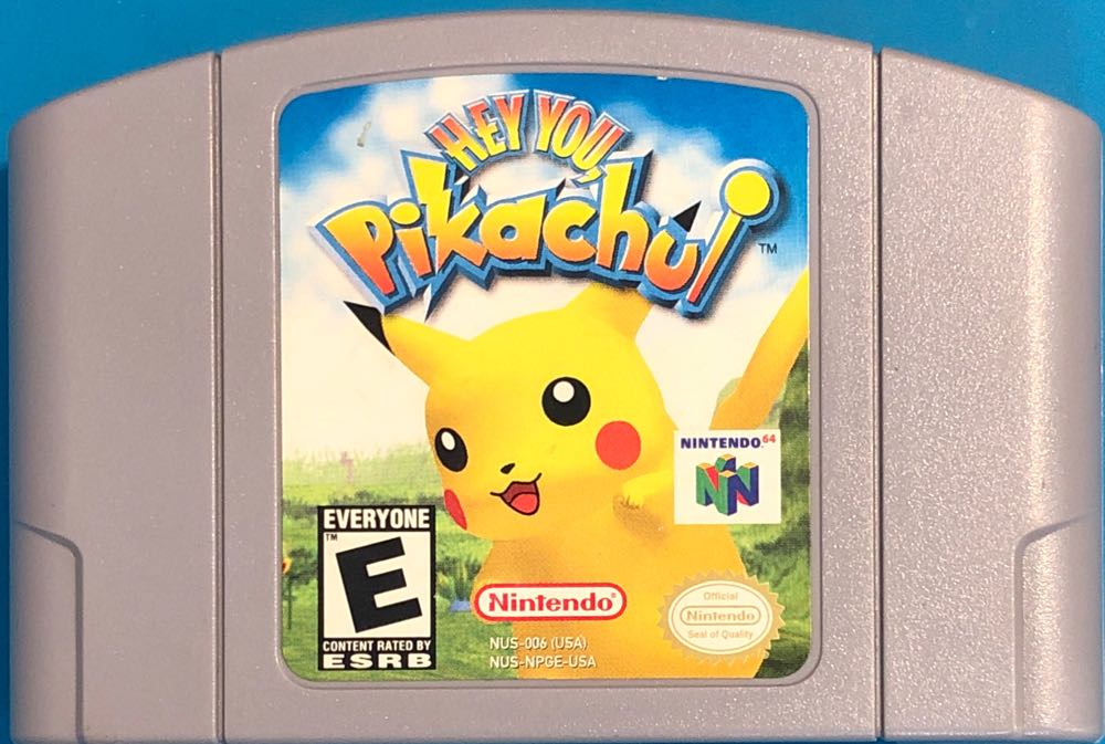 Hey You, Pikachu! - Nintendo 64 (N64) (Nintendo - 1) video game collectible - Main Image 3