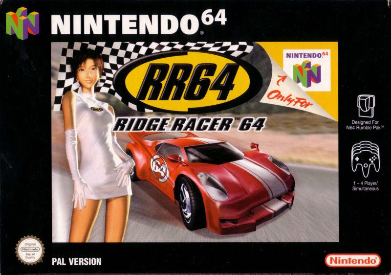 Ridge Racer 64 - Nintendo 64 (N64) video game collectible - Main Image 1