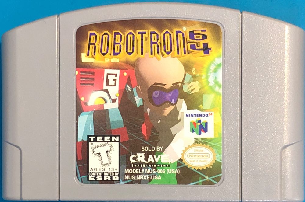 Robotron 64 - Nintendo 64 (N64) (Crave Entertainment - 2) video game collectible [Barcode 650008297010] - Main Image 4