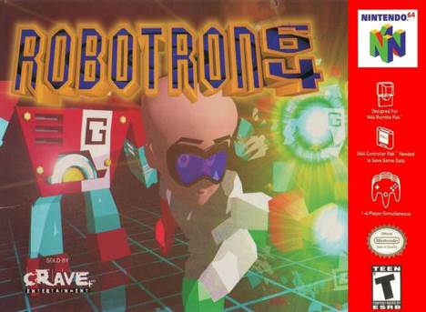 Robotron 64 - Nintendo 64 (N64) (Crave Entertainment) video game collectible - Main Image 1