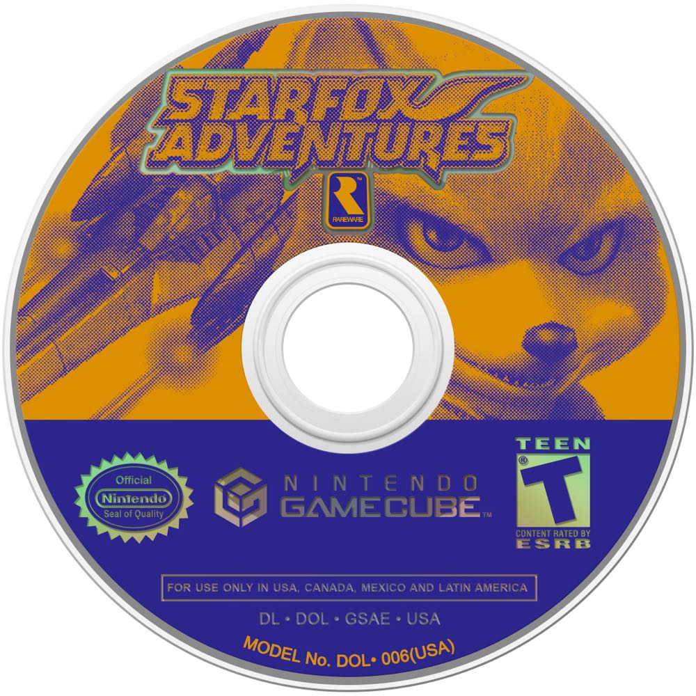 Star Fox Adventures - Nintendo GameCube (Koch Media - 1) video game collectible [Barcode 0045496960063] - Main Image 3