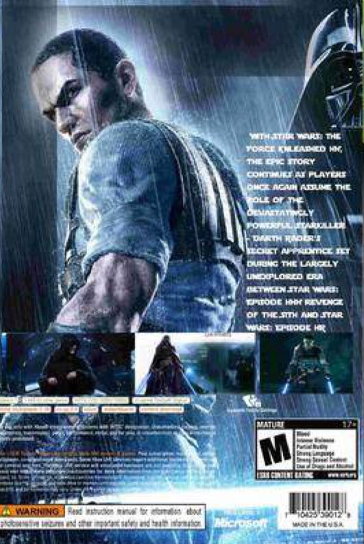 Star Wars: The Force Unleashed 2 - Microsoft Xbox Live (Lucas Arts) video game collectible [Barcode 023272010058] - Main Image 2