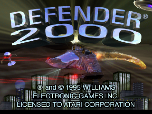 Defender 2000 - Atari Jaguar (Williams Electronics - 1-2) video game collectible [Barcode 077000400802] - Main Image 3