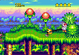 Ristar - Sega Genesis (Mega Drive) (Sega - 1) video game collectible [Barcode 010086015553] - Main Image 4