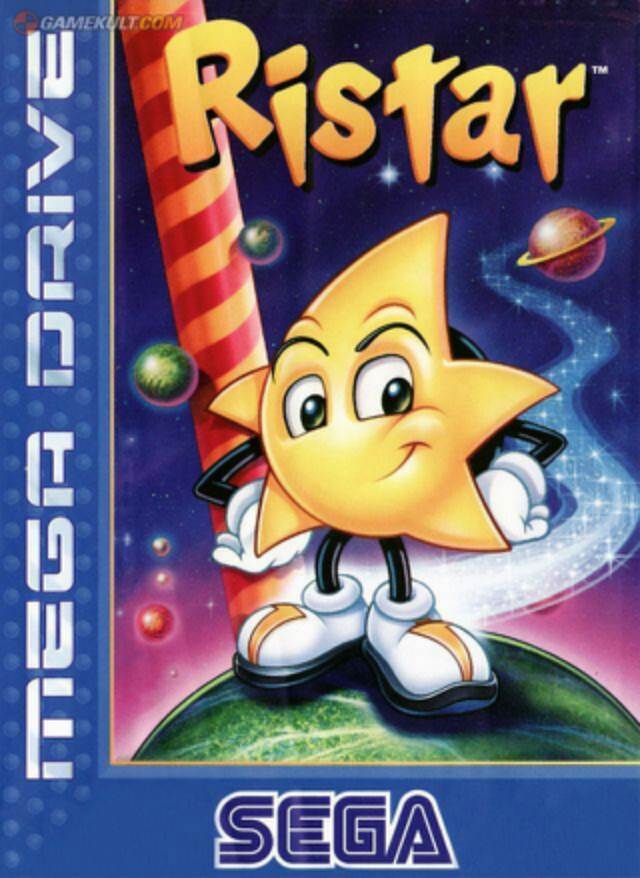 Ristar - Sega Megadrive (Sega - 1) video game collectible [Barcode 4974365615550] - Main Image 1