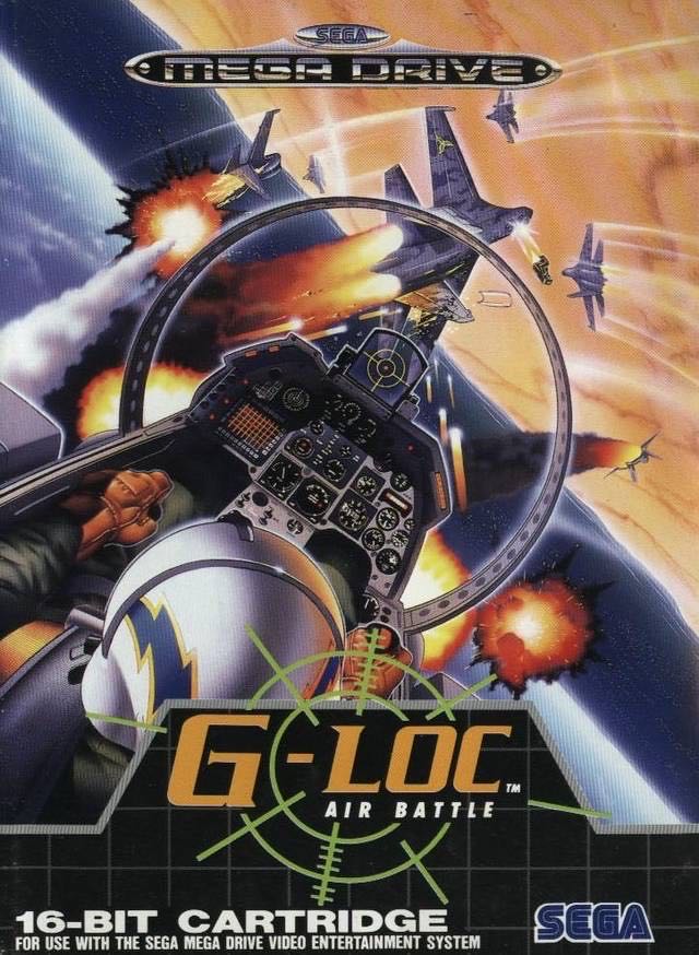 G-LOC: Air Battle - Sega Genesis (Mega Drive) (Sega - 1) video game collectible [Barcode 010086011203] - Main Image 3